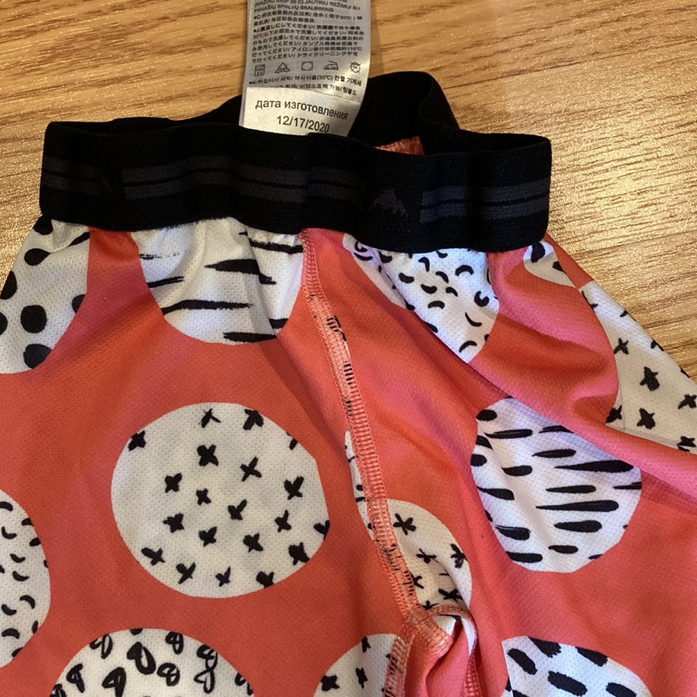 Burton Kids Matching Set in Coral and Black - Picture 3 of 3